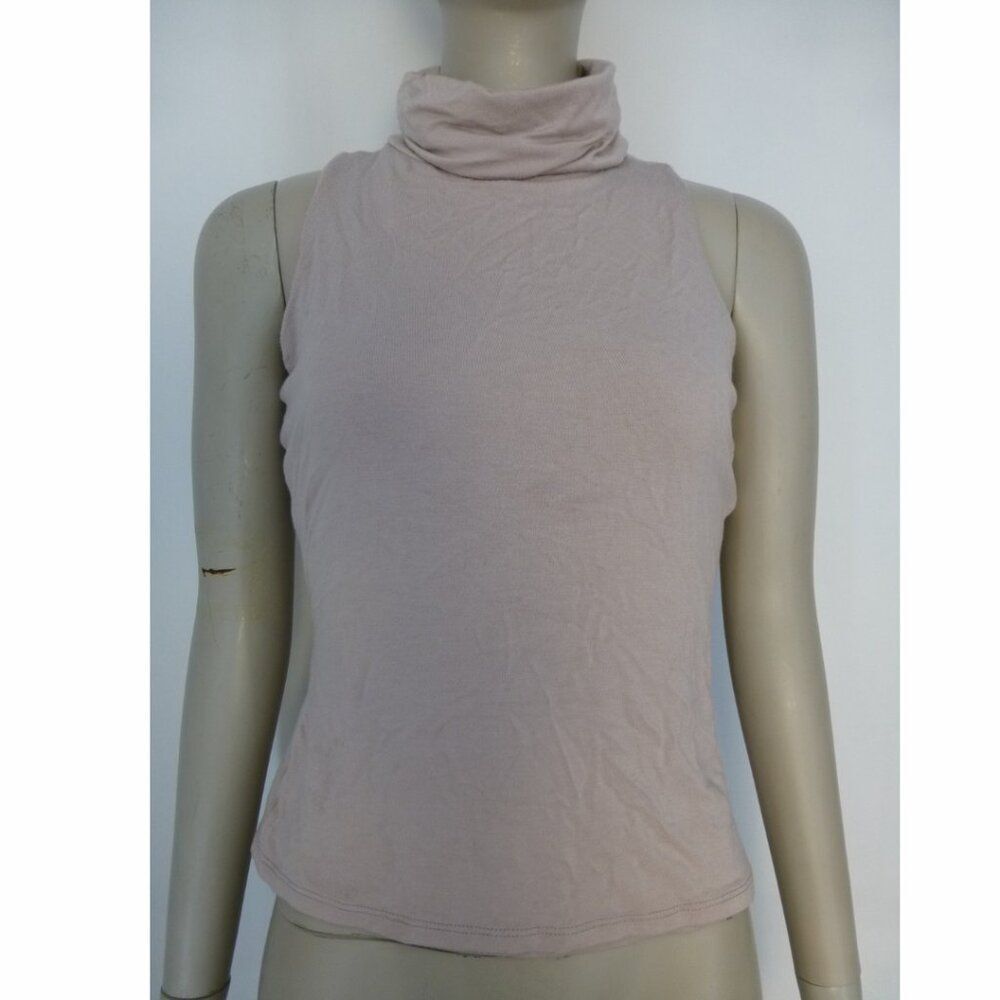 Lulus Sleeveless Turtleneck Racerback Top - Picture 10 of 10